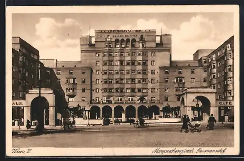 AK Wien, Gemeindebau Reumannhof, Margaretengürtel