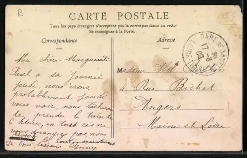 AK Tourcoing, Exposition Internationale 1906 - Le President de la Republique se vendant aux Industries Textiles