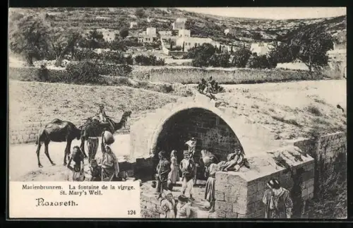AK Nazareth, La fontaine de la vierge