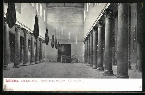 AK Bethlehem, Inneres der Geburtskirche
