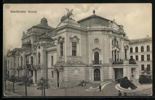 AK Aussig, Stadttheater