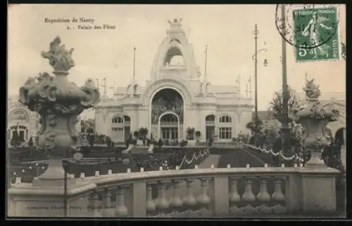 AK Nancy, Exposition, Palais des fetes