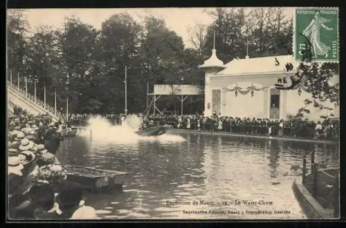AK Nancy, Exposition, le water-chute