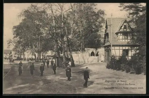AK Nancy, Exposition, L`Hotel des Postes