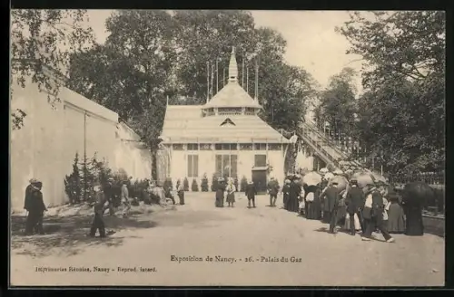 AK Nancy, Exposition, palais du gaz