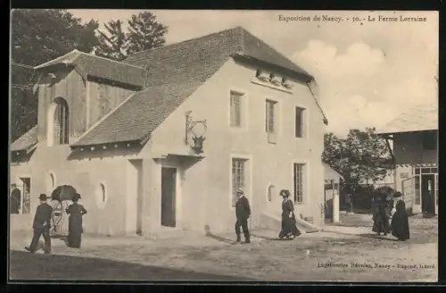 AK Nancy, Exposition, La ferme lorraine