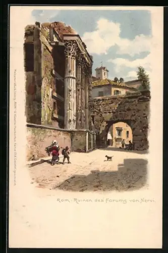 Lithographie Nervi, Avanzi del Foro