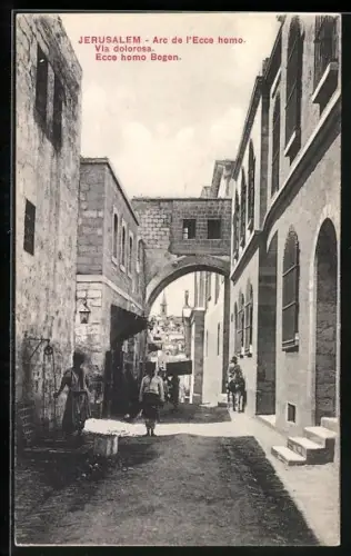AK Jerusalem, Arc de l'Ecce homo, Via dolorosa