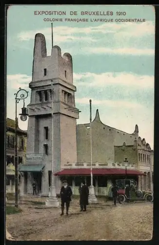 AK Bruxelles, Exposition de Bruxelles 1910, Colonie Francaise L`Afrique Occidentale
