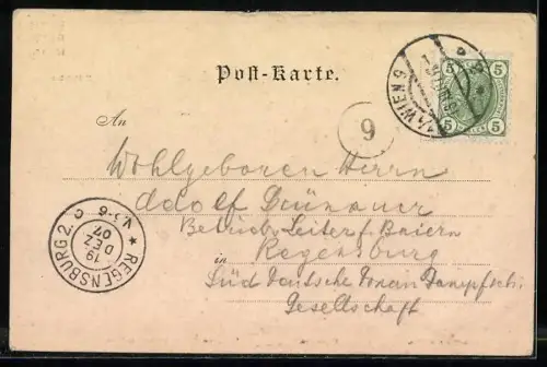 AK Wien, Gasthaus Wiener Rathhauskeller Innenansicht