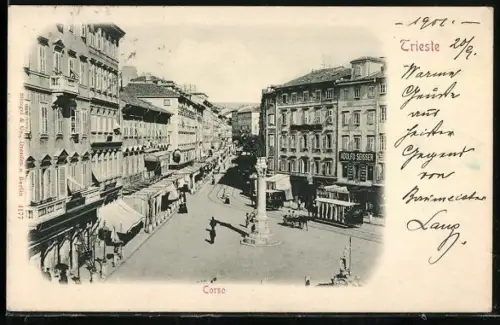 AK Trieste, Corso, Geschäfte