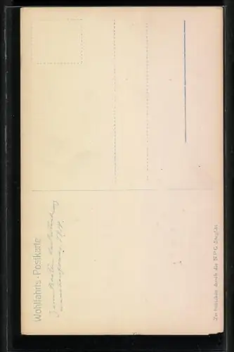 AK Prinz August Wilhelm von Preussen mit seiner Mutter