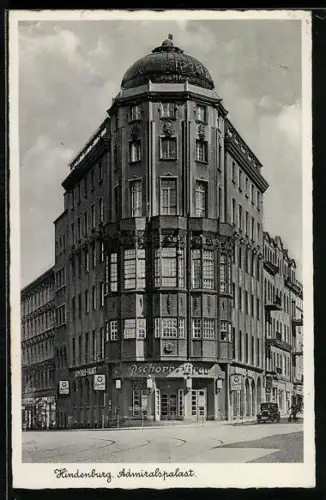 AK Hindenburg, Admiralspalast, Pschorr-Bräu, Auto