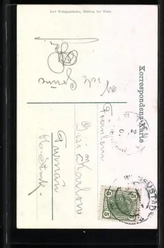 AK Liechtenstein, Ansicht der Burganlage