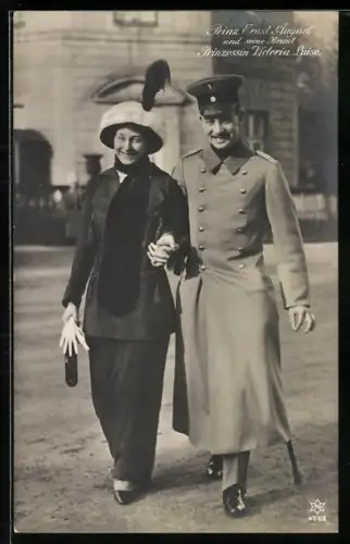 AK Victoria Louise Herzogin von Braunschweig und Herzog Ernst August