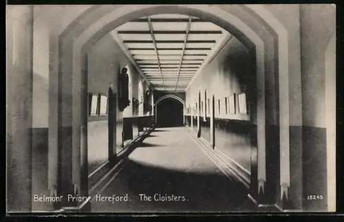 AK Hereford, Belmont Priory, The Cloisters