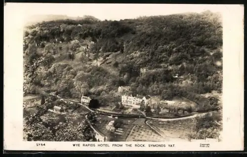 AK Symonds Yat, Wye Rapids Hotel from the Rock