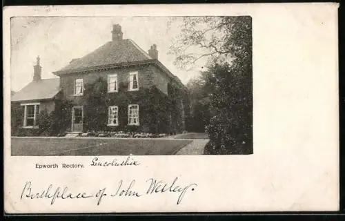 AK Epworth, Rectory and Garden