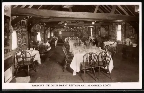 AK Stamford, Barton`s Ye Olde Barn Restaurant