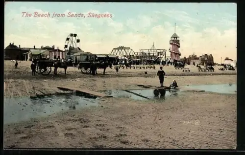 AK Skegness, The Beach from Sands
