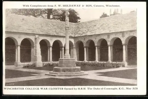 AK Winchester, Winchester College War Cloister