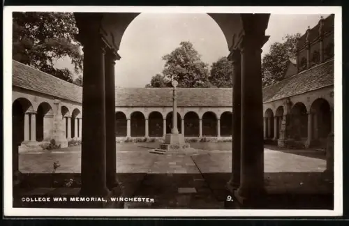 AK Winchester, College War Memorial