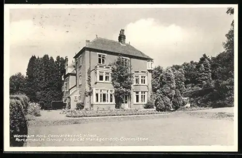 AK Liss, Wenham Holt Convalescent Home, Portsmouth Group Hospital Management Committee