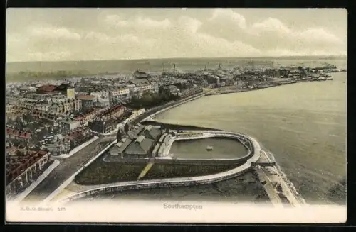 AK Southampton, Aerial View