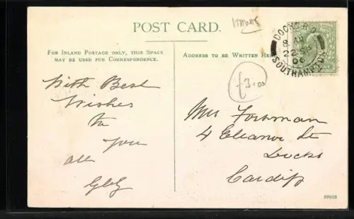 AK Southampton, View from the Pier