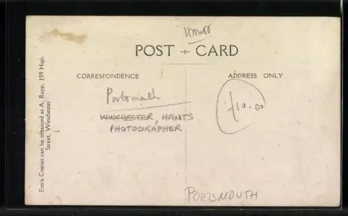 AK Portsmouth, Crowd of people with flags