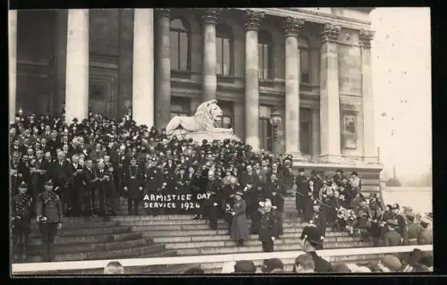 AK Portsmouth, Armistice Day Service 1924