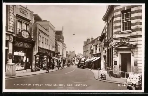 AK Basingstoke, Winchester Street from Square, Bank