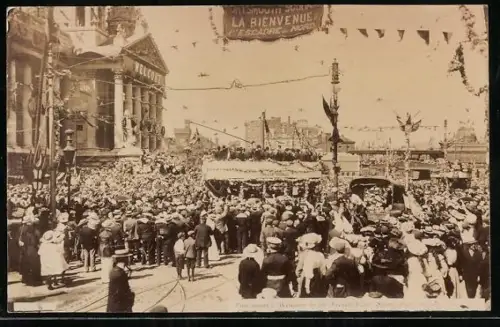AK Portsmouth, Welcome to the French Fleet 1903
