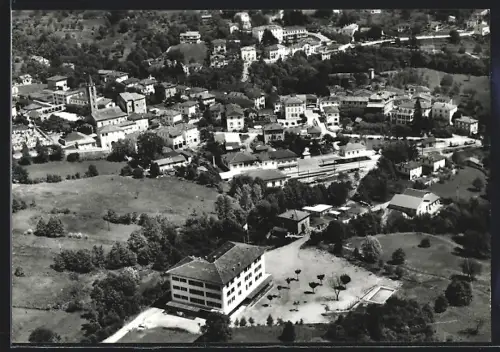 AK Tesserete, Teilansicht, Aerofoto