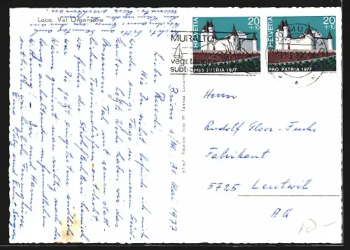 AK Loco, Ortsansicht im Val Onsernone