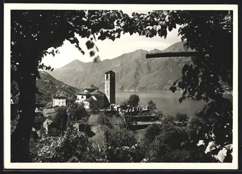 AK St. Abbondio, Panoramablick vom Berg