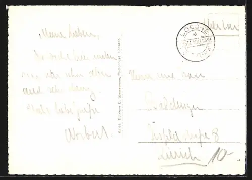 AK Losone, Totalansicht aus der Vogelschau