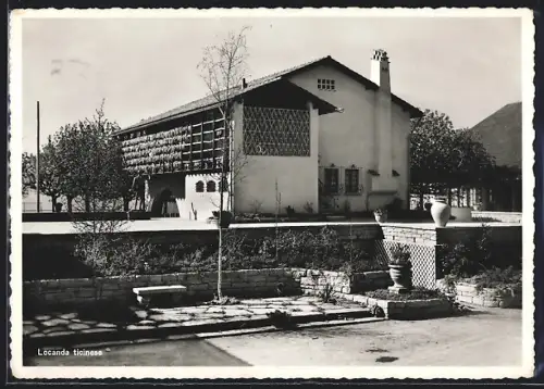 AK Zürich, Schweizerische Landesausstellung 1939, Locanda ticinese