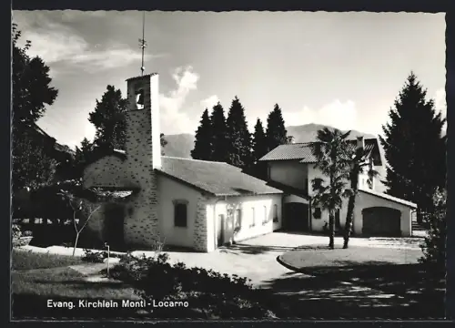 AK Monti-Locarno, Evang. Kirchlein