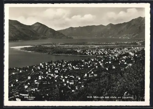 AK Minusio, Minusio con vista su Locarno