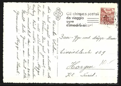 AK Minusio, Minusio con vista su Locarno