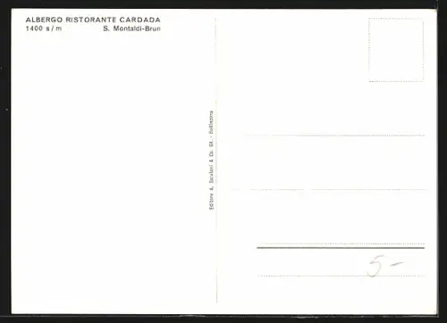 AK Cardada, Albergo Ristorante Cardadaa S. Montaldi-Brun
