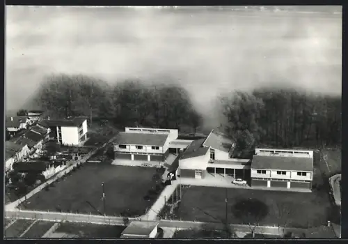 AK Magliaso TI, Schüler- und Ferienheim, Stiftung Zürcher Ferienkolonien, Ansicht aus der Vogelschau