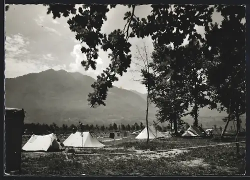 AK Tenero /Lago Maggiore, Camping Campofelice, Panorama