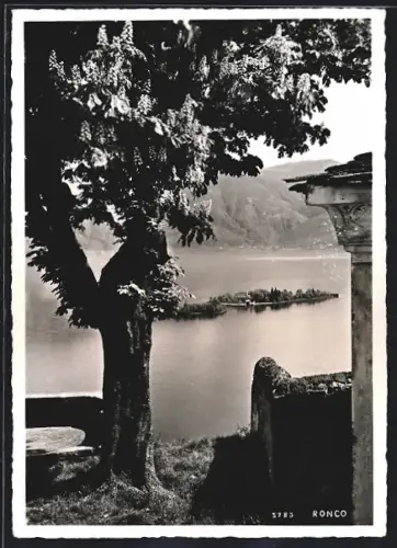 AK Ronco, Durchblick zu einer Insel