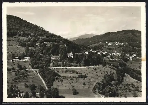 AK Novaggio, Sanatorio Militare, Teilansicht