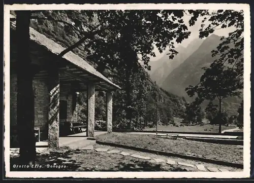 AK Sonogno /Val Verzasca, Grotto Efra