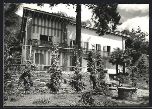 AK Monti-Locarno, Evang. Erholungsheim Iris