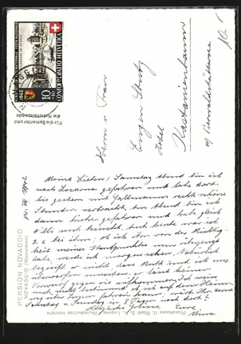 AK Novaggio /Malcantone, Pension Navaggio