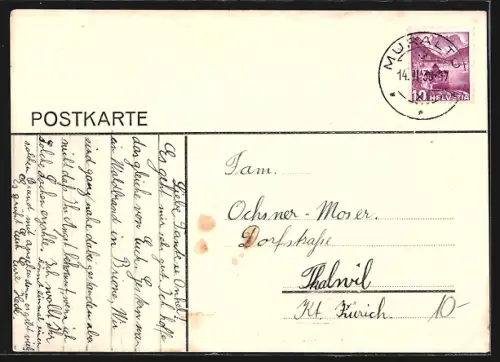 AK Minusio /Locarno, Kinderheim Rivapiana aus der Vogelschau